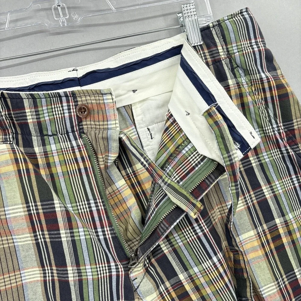 Polo Ralph Lauren Shorts Mens 36 Multicolor‎ Plaid Madras Casual 10